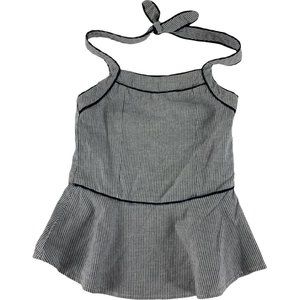 2 hip by wrapper Medium Top NWT Halter Girls Strip